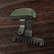 Bow quiver custom leather with Thunderhorn holder