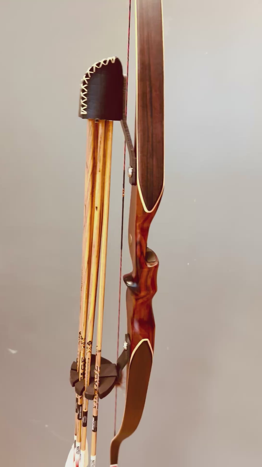 Load video: Bow - Bowman Archery Tournament Recurve 62&quot;