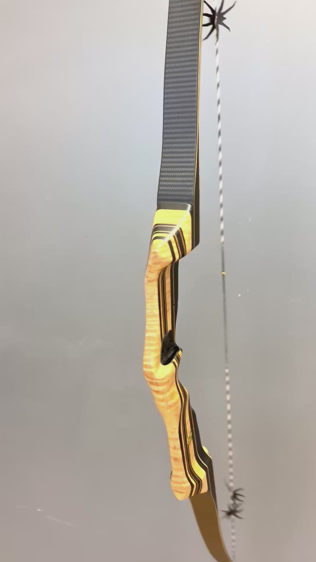 Load video: Recurve - Black Widow PMAC 64“ gebraucht!